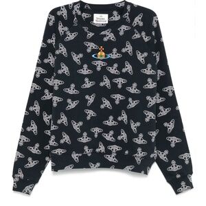 HOLIDAY SALE!!!  Vivienne Westwood Embroidered Orb Sweatshirt SZ M BNWT